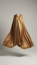 Cotton Abaya with Sheer Panels