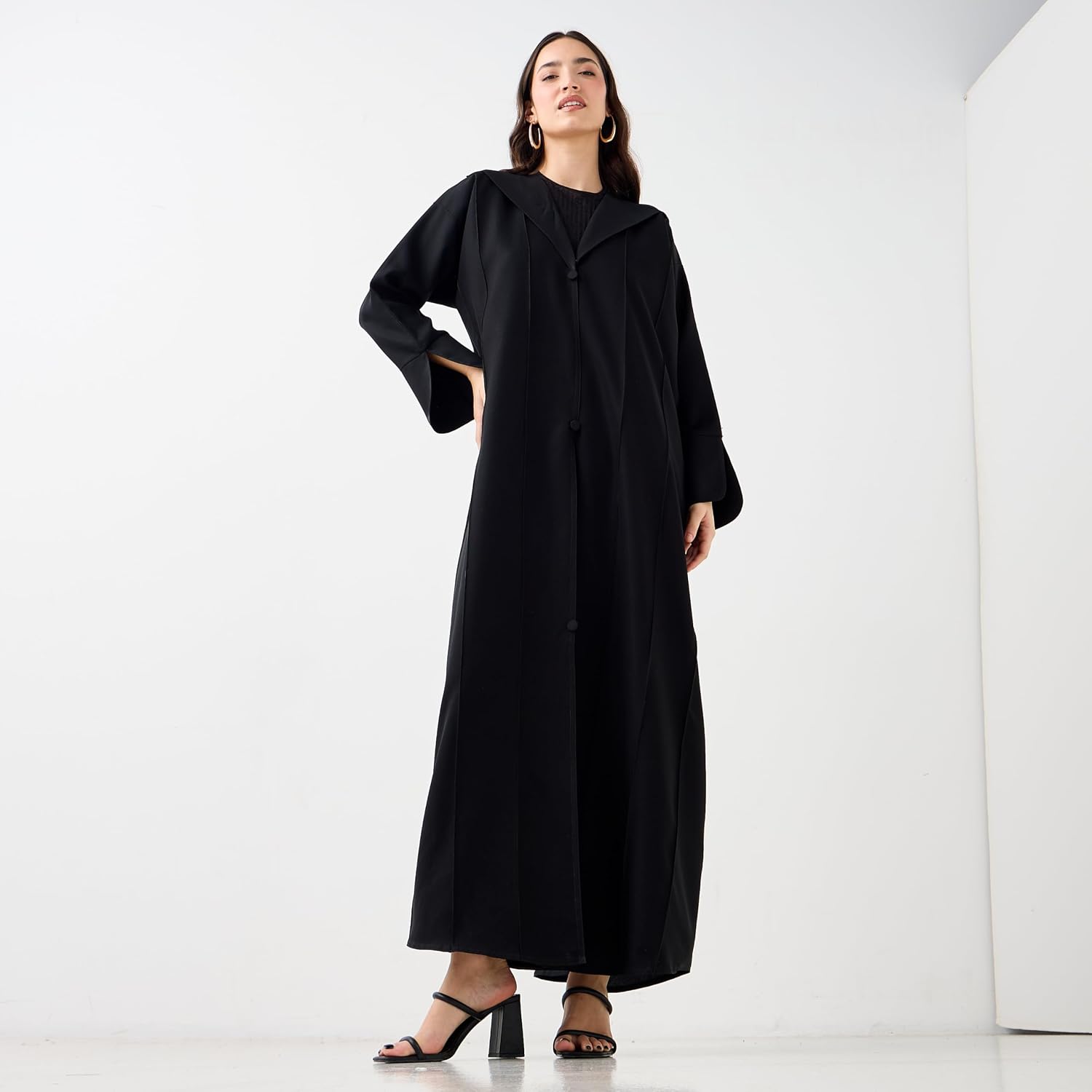 Classic Black Abaya - HM