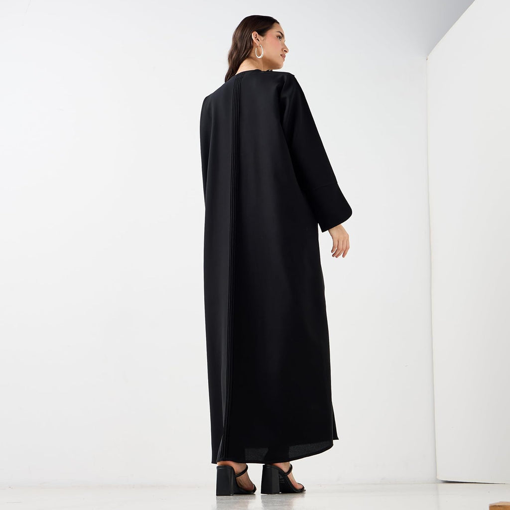 Classic Black Abaya - HM