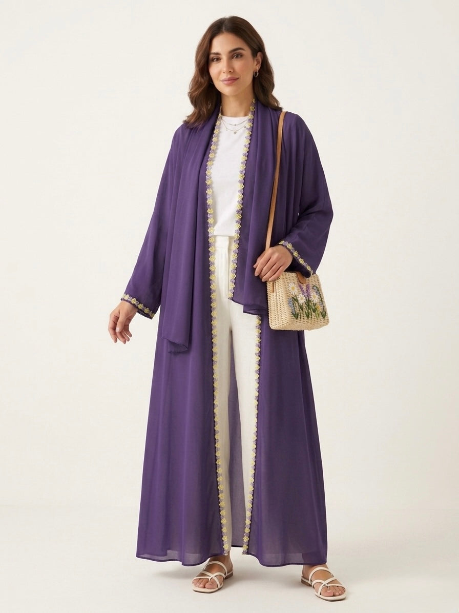 Blossom Luxe Abaya - HM