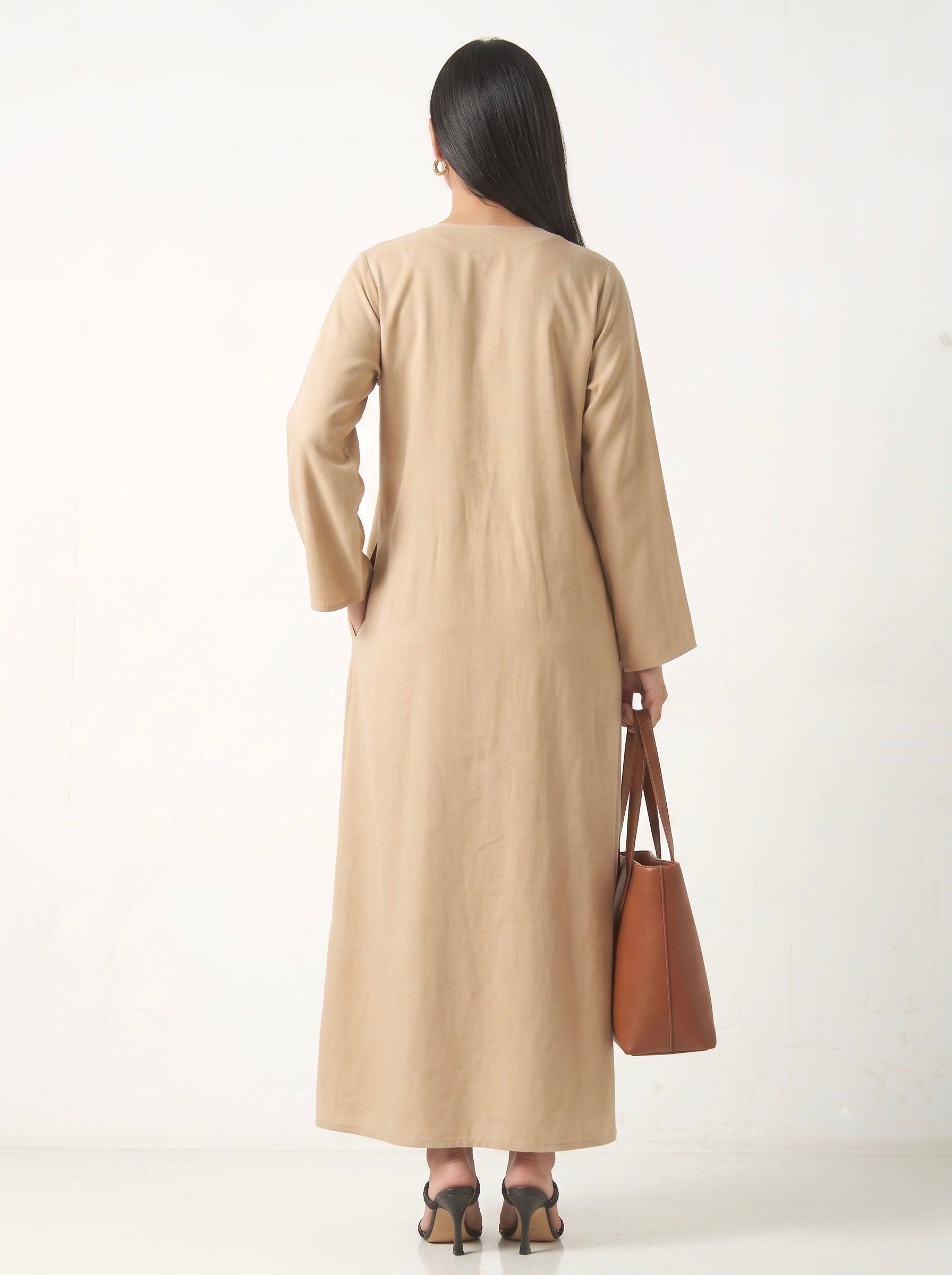 Classic Pocket Abaya - HM