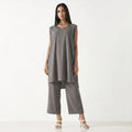 Travel Co-Ord Abaya Set (4 Pcs) - HM
