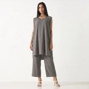 Travel Co-Ord Abaya Set (4 Pcs) - HM